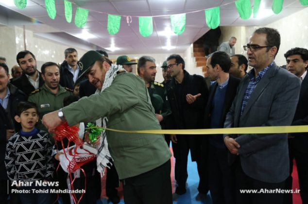 آیین افتتاح اولین باشگاه اختصاصی آذران رزم در اهر
