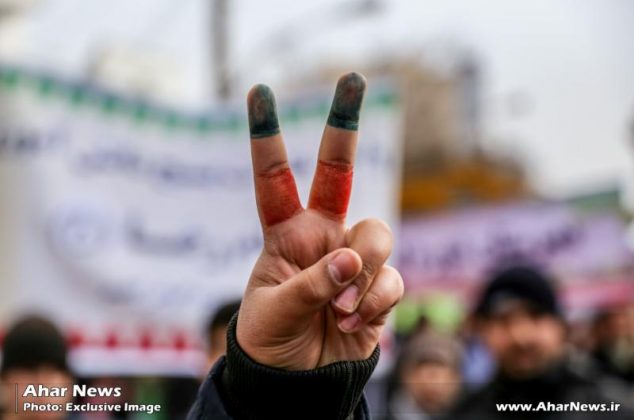 راهپیمایی یوم‌ الله ۲۲ بهمن در شهرستان اهر