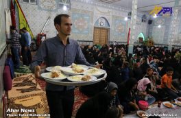 ضیافت افطاری ۶۰۰ نفر از مددجویان تحت پوشش کمیته امداد امام خمینی (ره) اهر