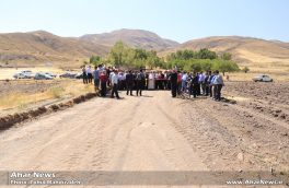 افتتاح ۱۵۰ کیلومتر جاده بین مزارع در روستاهای اهر