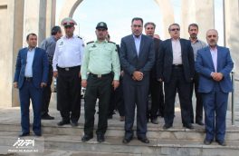 تجدید میثاق زاهد محودی، فرماندار جدید شهرستان اهر با شهداء در اولین روز کاری