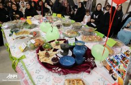 برگزاری جشنواره غذای سالم در مرکز بهداشت شماره ۷ اهر