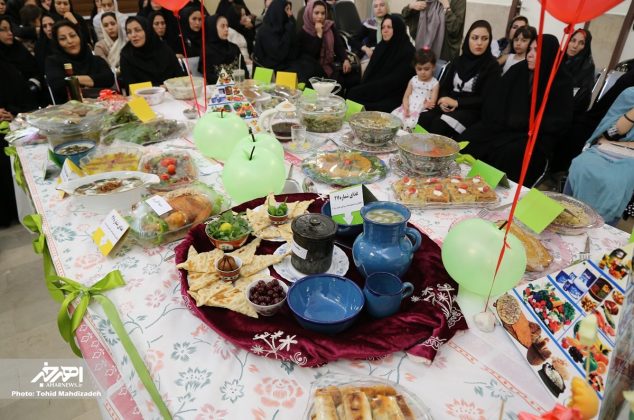 برگزاری جشنواره غذای سالم در مرکز بهداشت شماره ۷ اهر