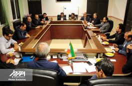 جلسه مشترک اعضای شورای شهر اهر با سرپرستان شهرداری و امور آب و فاضلاب