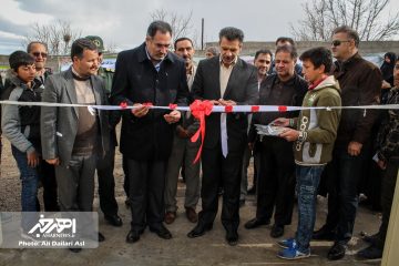 مدرسه شهدای بانک سپه در روستای یاورکندی اهر افتتاح شد