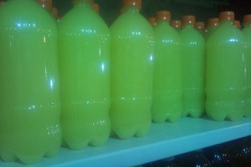 کشف کارگاه تولید آب لیموی غیر مجاز و غیر بهداشتی در هریس