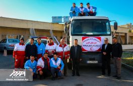 کمک های دانش آموزان و فرهنگیان اهری به مناطق زلزله‌ زده کرمانشاه ارسال شد