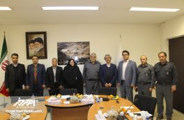 اعضای شورای شهر و سرپرست شهرداری اهر با مدیر مس منطقه آذربایجان دیدار کردند