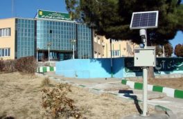 نصب اولین دستگاه دیتا لایگر جهاد کشاورزی استان در اهر