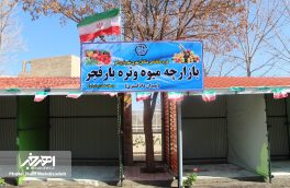 آیین افتتاح بازارچه میوه و تره بار فجر در اهر