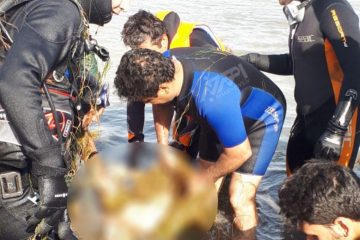 مرد ۳۵ ساله در سد ینگجه هریس غرق شد / کشف جسد مرد غرق شده بعد از ۲۷ ساعت + تصاویر
