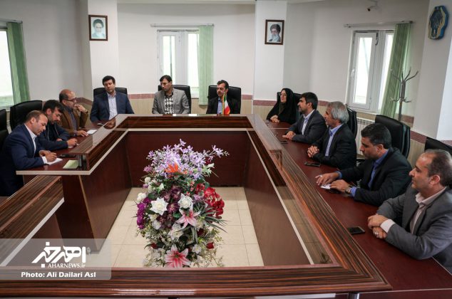 نشست مدیر مجتمع مس سونگون آذربایجان با اعضای شورای اسلامی شهر اهر