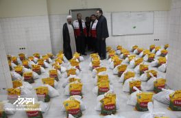 توزیع ۱۲۵۰ بسته غذایی در قالب طرح همای رحمت بین نیازمندان شهرستان های اهر و هوراند