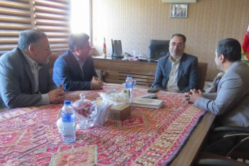 مدیرکل زندان های آذربایجان شرقی با فرماندار شهرستان اهر دیدار کرد