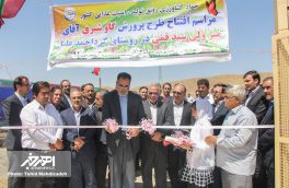 افتتاح پروژه گاوداری ۲۵ رأسی در روستای کرداحمد شهرستان اهر