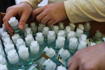 کشف دو کارگاه تولید مواد ضدعفونی کننده غیراستاندارد در تبریز