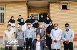 حضور معاون بهداشت دانشگاه علوم پزشکی تبریز در اهر و بازدید از مراکز بهداشت این شهرستان