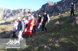 نجات یک کوهنورد آسیب دیده در ارتفاعات کوه یغیلی هوراند
