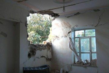 اصابت مجدد راکت جنگی به یک واحد مسکونی روستایی در شهرستان خداآفرین