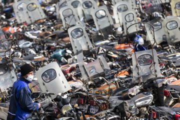 توقیف بیش از ۸ هزار موتورسیکلت در آذربایجان شرقی