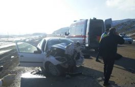 حادثه‌ رانندگی در محور “اهر – تبریز” ۵ کشته و ۳ مصدوم بر جای گذاشت