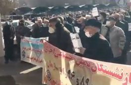 تجمع بازنشستگان تامین اجتماعی در تبریز/ اعتراض به طرح همسان‌ سازی حقوق ‌ها