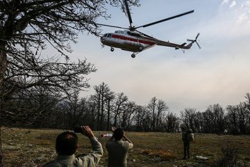 نخستین امداد هوایی اطفای حریق شهری کشور در تبریز راه‌ اندازی شد