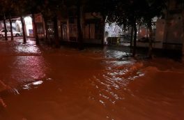 بارش سیل آسا موجب آبگرفتگی ۵۰ واحد مسکونی در اهر شد