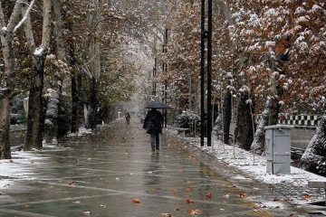 بارش باران و برف و کاهش محسوس دما در آذربایجان شرقی
