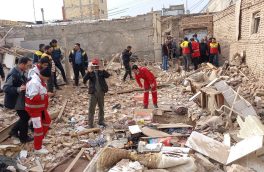 انفجار گاز در تبریز موجب تخریب چهار ساختمان شد