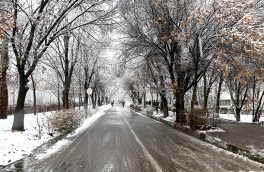 برف و یخبندان در راه آذربایجان شرقی