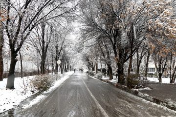 برف و یخبندان در راه آذربایجان شرقی