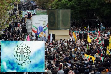 قدردانی از حضور باشکوه مردم آذربایجان شرقی در راهپیمایی روز قدس