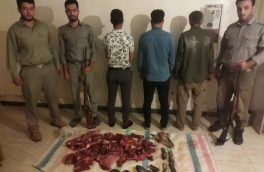 دستگیری شکارچیان کل وحشی در جلفا