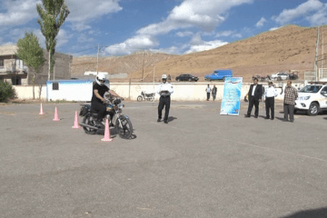 آموزش موتورسیکلت سواران در ۳ شهرستان آذربایجان شرقی