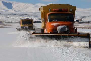 برف روبی ۳۵۰۰ کیلومتر از راه های آذربایجان‌ شرقی