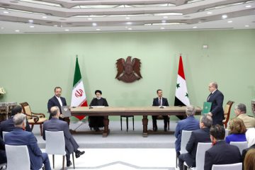امضای برنامه جامع همکاری های راهبردی ایران و سوریه