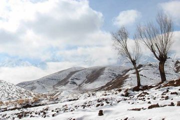پیش بینی احتمال بارش برف در ارتفاعات آذربایجان شرقی