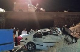 واژگونی خودروی سمند در محور اهر – تبریز با ۴ فوتی 