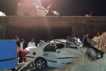 واژگونی خودروی سمند در محور اهر – تبریز با ۴ فوتی 