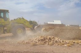 قلع و قمع ساخت و سازهای غیرمجاز در هریس