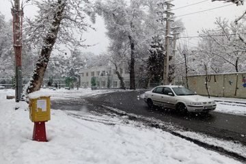 هشدار مدیریت بحران آذربایجان شرقی نسبت به بارش برف و لغزندگی جاده ها