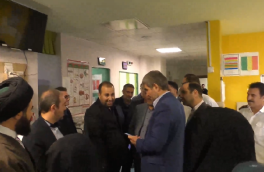 افتتاح درمانگاه شهر کلوانق هریس