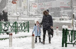 برف مدارس ۸ شهر آذربایجان شرقی را تعطیل کرد