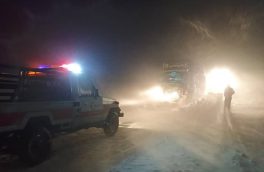 امدادرسانی به ۲۷ نفر گرفتار در برف و کولاک آذربایجان شرقی