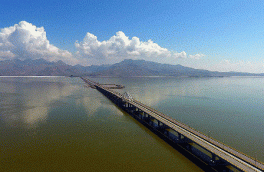 تراز دریاچه ارومیه ۴۷ سانتی متر افزایش یافت