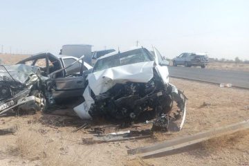۱۴ فوتی و ۳۲۸ مصدوم در تصادفات جاده ای آذربایجان شرقی