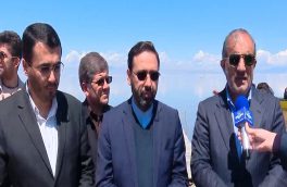 بازدید رییس کمیسیون کشاورزی مجلس از طرح های احیای دریاچه ارومیه
